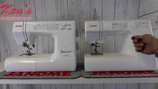 Janome HD3000 vs HD5000 [upl. by Averat]