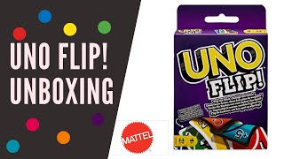 UNO Flip  Card Game Unboxing [upl. by Elvyn675]