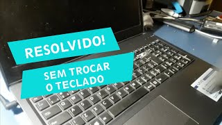 RESOLVIDO  TECLADO NOTEBOOK NÃO FUNCIONA ALGUMAS TECLAS NO WINDOWS [upl. by Dennet]