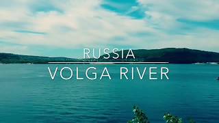 Russia Volga River Video from drone [upl. by Wood913]