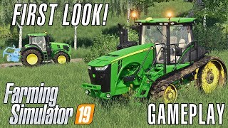 Farming Simulator 19  First Look Gameplay [upl. by Nart914]