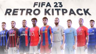 Retro Kits Pack V1 Mod For FIFA 23  TU171 [upl. by Nameloc]