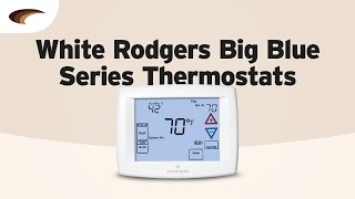 White Rodgers Big Blue Series Thermostats [upl. by Loats]