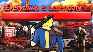 Fallout 4 But I Made Everything Legendary [upl. by Atteoj]