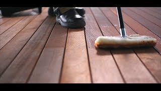 How to oil a deck [upl. by Anitsuj524]