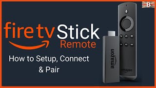 How to Pair Amazon Fire TV Stick Remote amp ConnectControl TV Volume [upl. by Eural308]