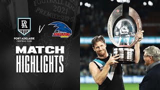 Showdown  Port Adelaide v Adelaide Crows Highlights  Round 8 2021  AFL [upl. by Ruprecht62]