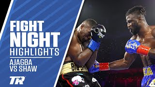 Efe Ajagba Lands 90 Jabs Get Decision Win Over Shaw  FIGHT HIGHLIGHTS [upl. by Prichard409]