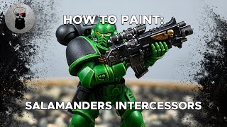 Contrast How to Paint Salamanders [upl. by Pettifer]