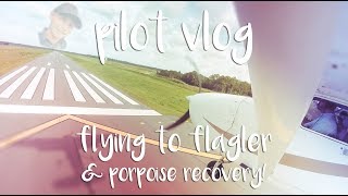 Pilot VLOG  Orlando to Flagler  Cessna 172 Porpoise Landing Part One [upl. by Janel]