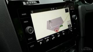 How to enter a postcode in your Volkswagen satnav [upl. by Nolly680]