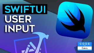 SwiftUI  How To Handle User Input Tutorial [upl. by Ennairek]