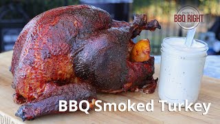 BBQ Smoked Turkey Recipe [upl. by Reuben]