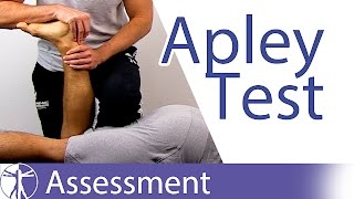 Apleys Test  Meniscus Injury [upl. by Chester502]