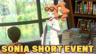 HIDDEN SHORT SONIA EVENT interaction in Pokemon Crown Tundra [upl. by Jody]