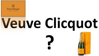 How to say Veuve Clicquot CORRECTLY French Champagne Pronunciation [upl. by Eseekram]