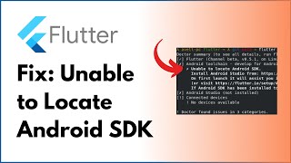 How to fix Unable to Locate Android SDK Problem [upl. by Ilagam]