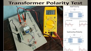 Polarity testing of Transformer [upl. by Mullane400]