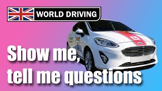 Show Me Tell Me Questions 2024 Driving Test Questions And Answers [upl. by Yelrac]