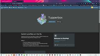 Tupperbox website tutorial [upl. by Lanuk]