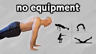 My Calisthenics Beginner Routine With NO EQUIPMENT [upl. by Eenafit]