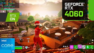 Fortnite Chapter 5  RTX 4060 8GB  All Settings DLSS RTX ONOFF [upl. by Vandyke251]