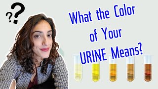 What does the COLOR of your URINE mean  A Urologist Explains [upl. by Andie]