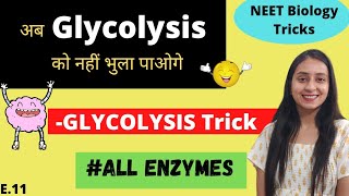 Easy and Short Trick to learn GLYCOLYSIS  NEET Biology Tricks [upl. by Halden]