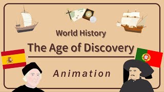 World History The Age of Discovery in 5 Minutes [upl. by Ennahgem]