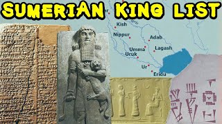 The Sumerian King List and the History of Ancient Mesopotamia [upl. by Kirstin794]