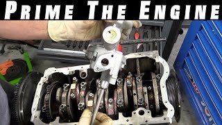 How To Prime an Engine And Oil Pump [upl. by Lime295]