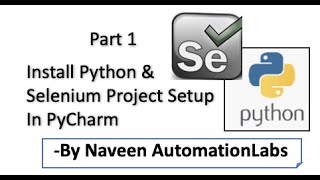 Selenium WebDriver With Python  Installation amp First Code  Part 1 [upl. by Schroer]