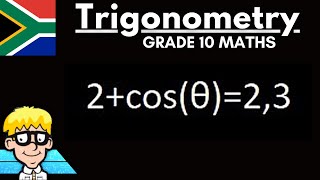 Trig Equations Grade 10 [upl. by Adnilam279]