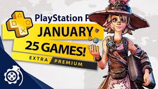 PlayStation Plus Extra  January 2024 PS [upl. by Joice733]