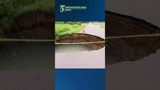 Sinkhole in Iosco County Michigan [upl. by Rozalie]