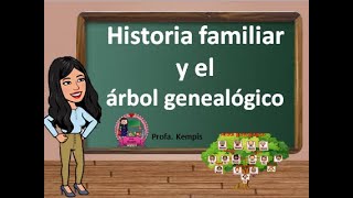 Historia familiar y el árbol genealógico [upl. by Annaiviv]