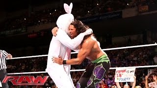 Adam Rose vs Titus ONeil Raw Sept 8 2014 [upl. by Ennire967]