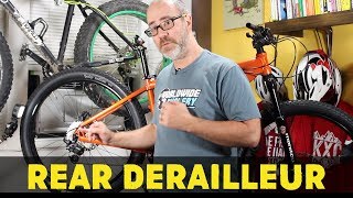 How to adjust your rear derailleur on a mountain bike [upl. by Stu]