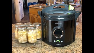 Pressure Canning Raw Pack Chicken in the Presto Digital Canner [upl. by Yenolem]