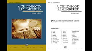 A Childhood Remembered by Rossano Galante – Score amp Sound [upl. by Amada]