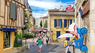 Walking in Dordogne France 1  August 2020 4k Walk in Bergerac  ASMR Walk Bordeaux 4k Perigord [upl. by Sacrod]