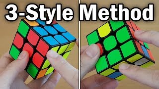 3x3 Blindfolded 3Style Method Tutorial 3BLD [upl. by Rowland905]