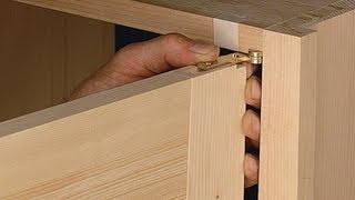 How to Install Offset Knife Hinges [upl. by Enoryt]