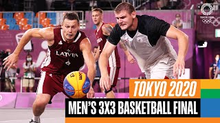 🏀 Mens 3x3 Basketball Final  Tokyo Replays [upl. by Ahsemrak587]