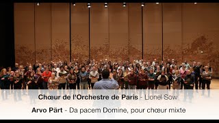 Arvo Pärt  Da pacem Domine  In tribute to the Paris attacks victims [upl. by Cohl]