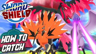 Pokémon Crown Tundra  Catching Galarian Articuno Zapdos and Moltres [upl. by Aipotu]