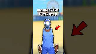 GTA 5 Invisible Arms Glitch Tutorial gta5glitch gta5 gta5clothingglitches gta5invisiblearms [upl. by Llenrep471]