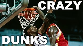 Dominique Wilkins CRAZY Dunk Reel Over 10 Minutes Of Highlights [upl. by Ssilem410]