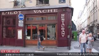 Paris France  Video Tour of the IleSaintLouis [upl. by Yelnikcm]