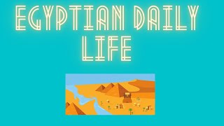 Daily Life in Egypt Five Social Classes [upl. by Adiahs]